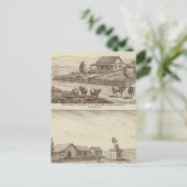 Schapenranches van Deer Creek Briefkaart (Staand voorkant)