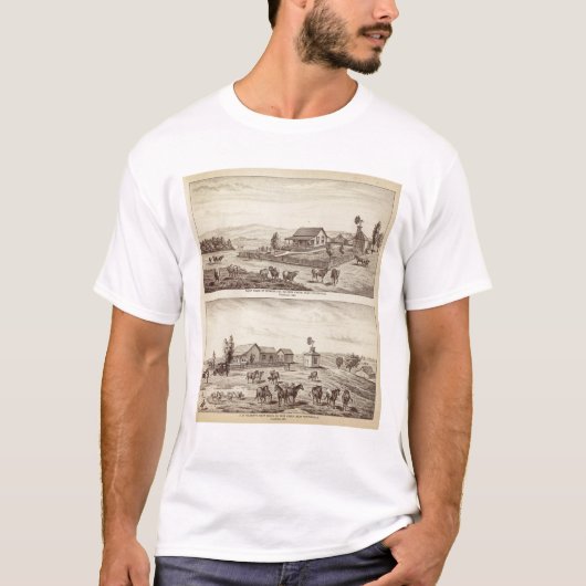 Schapenranches van Deer Creek T-shirt (Voorkant)