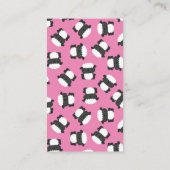 Schapenroze Baby shower Informatiekaartje (Achterkant)