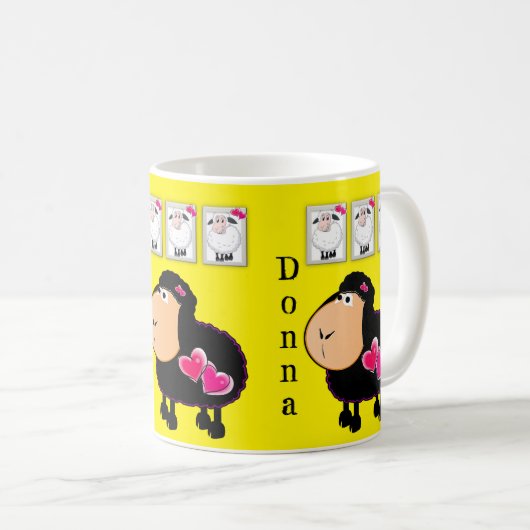 Schapenroze harten Gele Mok (Voorkant rechts)