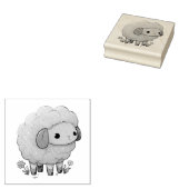 Schapenrubber Stempel (Gestempeld)