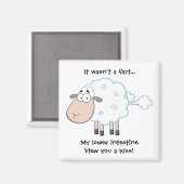 Schapenschaapskooi Magneet (Voorkant / Achterkant)