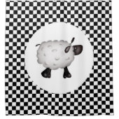 Schapenschotelgordijn Douchegordijn (Voorkant)