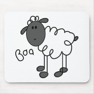 Schapenstaaf Figuur Mousepad Muismat