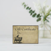 Schapenstaart - Prim GIft Certificate Cards Kortingskaartje (Staand voorkant)