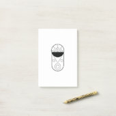 Schapenteken Post-it® Notes (Op bureau)