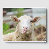 Schapentong show gastenboek (Achterkant)