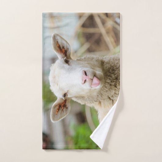Schapentong show handdoek (Handdoek)