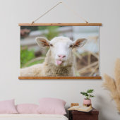 Schapentong show hangend wandkleed (Slaapkamer)