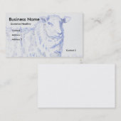 Schapentrekkende Visitekaartjes (Voorkant / Achterkant)