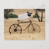 Schapentrellen Briefkaart (Voorkant)