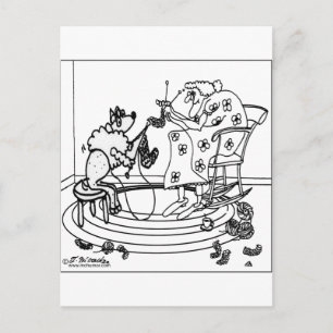 Schapenvlees Briefkaart