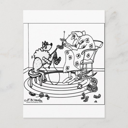 Schapenvlees Briefkaart (Voorkant)