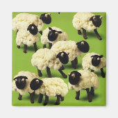 schapenvoer magneet (Voorkant)