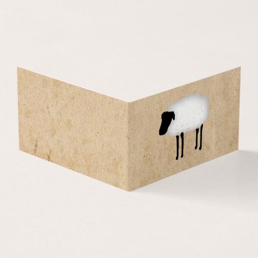 Schapenvoudig Visitekaartje (Buitenkant)