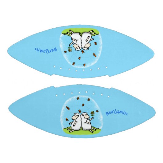 Schapenvrienden en vlinders cartoon american football (Panelen)