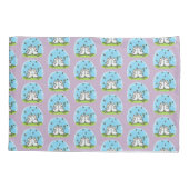 Schapenvrienden en vlinders cartoon kussensloop (Achterkant)