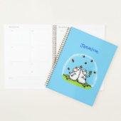 Schapenvrienden en vlinders cartoon planner (Display)