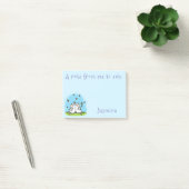 Schapenvrienden en vlinders cartoon post-it® notes (Kantoor)