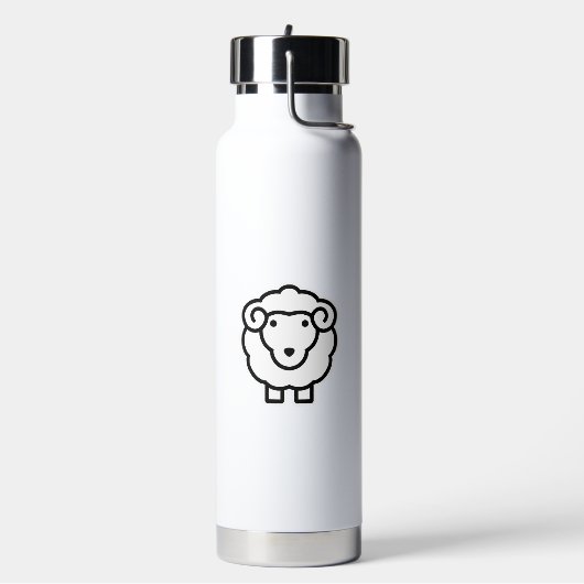 Schapenwaterflessen Waterfles (Links)