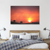 Schapenwerven - Schrappen Canvas Afdruk (Insitu (Slaapkamer))