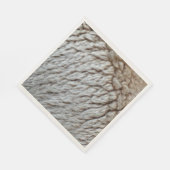 Schapenwol Abstracte Natuur Foto Servet (Hoek)