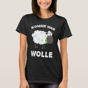 Schapenwol voor herders en landbouwers t-shirt