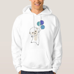 Schapenzoete dieren vliegen ballonnen voor kindere hoodie