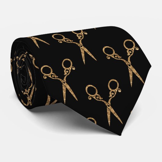 Scharen (goud) stropdas (Opgerold)