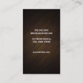 scharen | /goud visitekaartje (Achterkant)