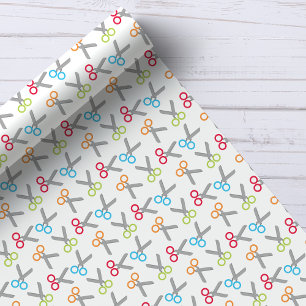 Scharen School Kinderen Leraar Patroon Cadeaupapier