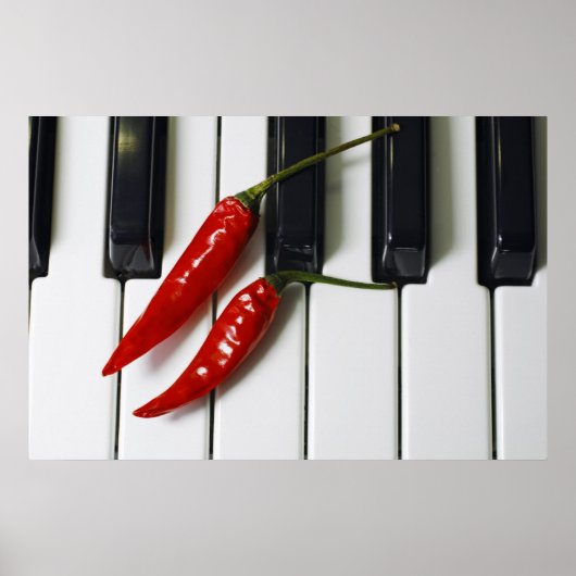 Scharfe Musik Poster (Voorkant)