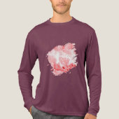 Scharlaken Fluisteringen Tri-Blend Shirt (Voorkant volledig)