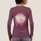 Scharlaken Fluisteringen Tri-Blend Shirt (Achterkant)
