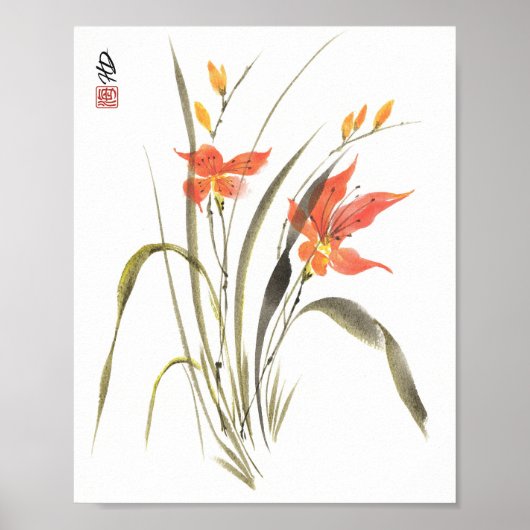 Scharlaken Genade Poster (Voorkant)