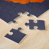 Scharlaken Sinaasappel Klaproos 1 Legpuzzel (Zijkant)
