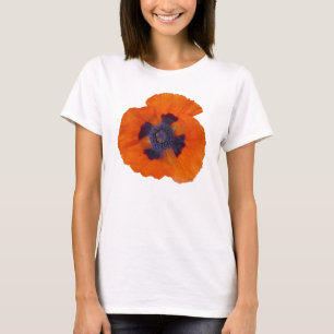 Scharlaken Sinaasappel Klaproos 1 T-shirt