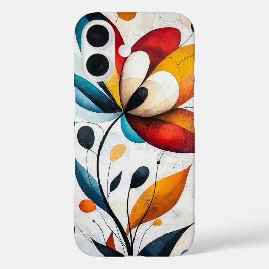 scharlaken spruit Case-Mate iPhone case (Achterkant)