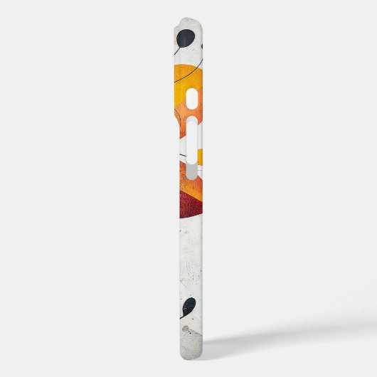 scharlaken spruit Case-Mate iPhone case (Achterkant / Links)