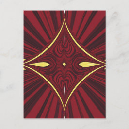 scharlaken touw briefkaart