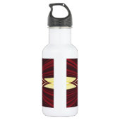 scharlaken touw waterfles (Achterkant)