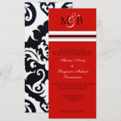 Scharlakenrood Kaart (Voorkant / Achterkant)