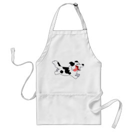 Scharlopen Cartoon Border Collie Schort
