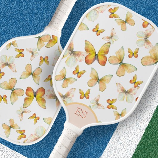 Scharme vlinders oranje pickleball-paddle pickleball paddle