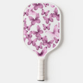 Scharme vlinders roze pickleball-paddle pickleball paddle (Achterkant)