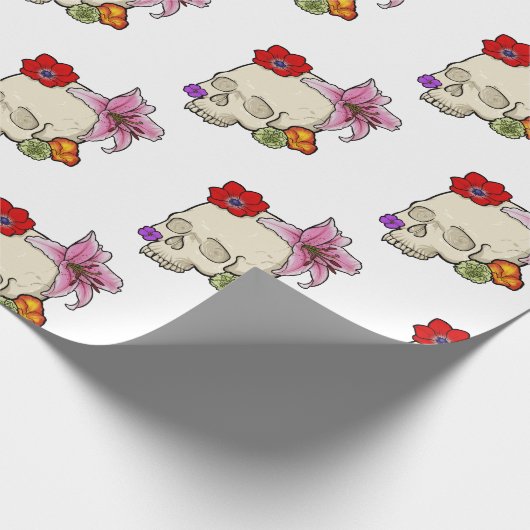 Scharnier en Flora Cadeaupapier (Hoek)