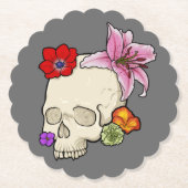 Scharnier en Flora Kartonnen Onderzetters (Voorkant)