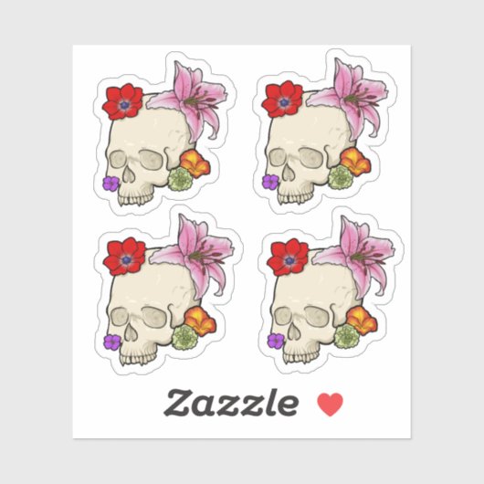 Scharnier en Flora Sticker (Vel)