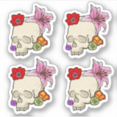 Scharnier en Flora Sticker (Voorkant)