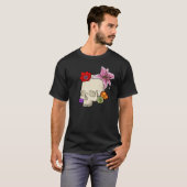 Scharnier en Flora T-shirt (Voorkant volledig)